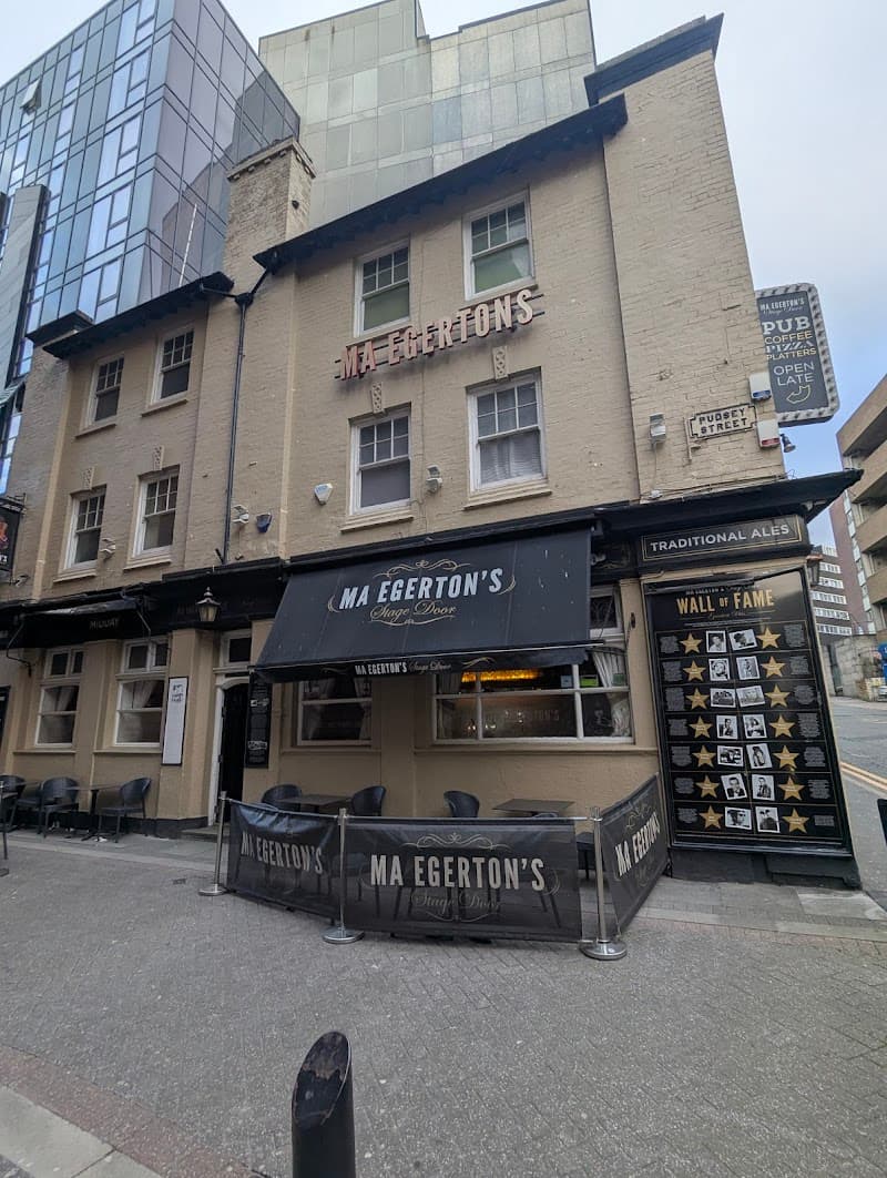 Ma Egerton's Stage Door