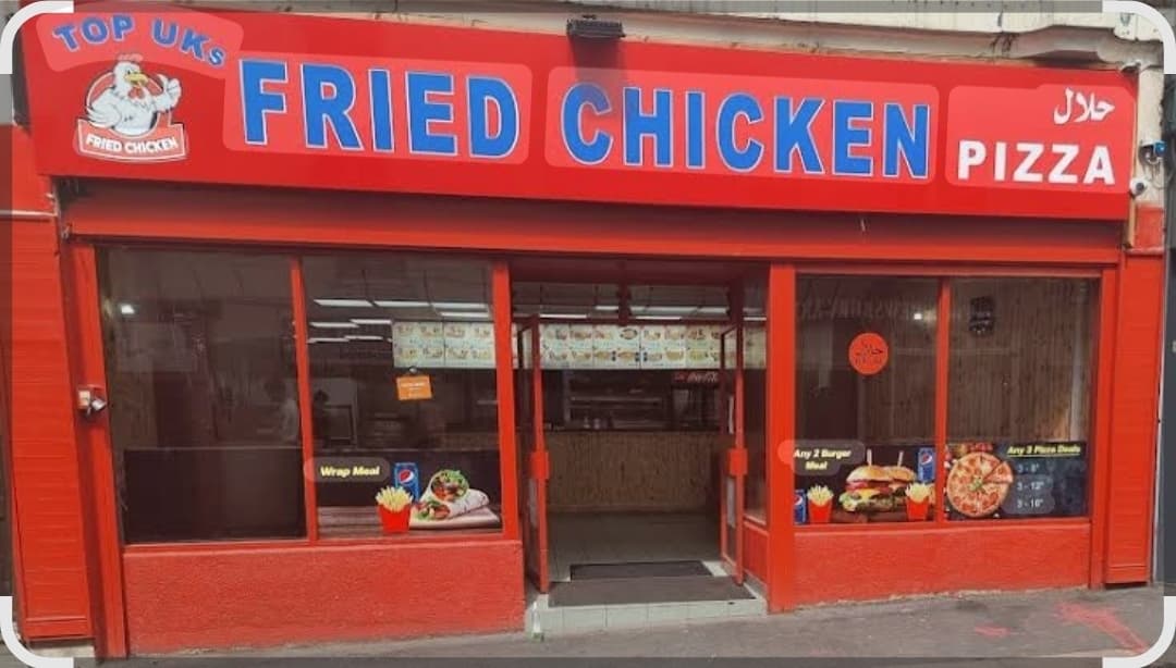 Top UKs Fried Chicken Pizza