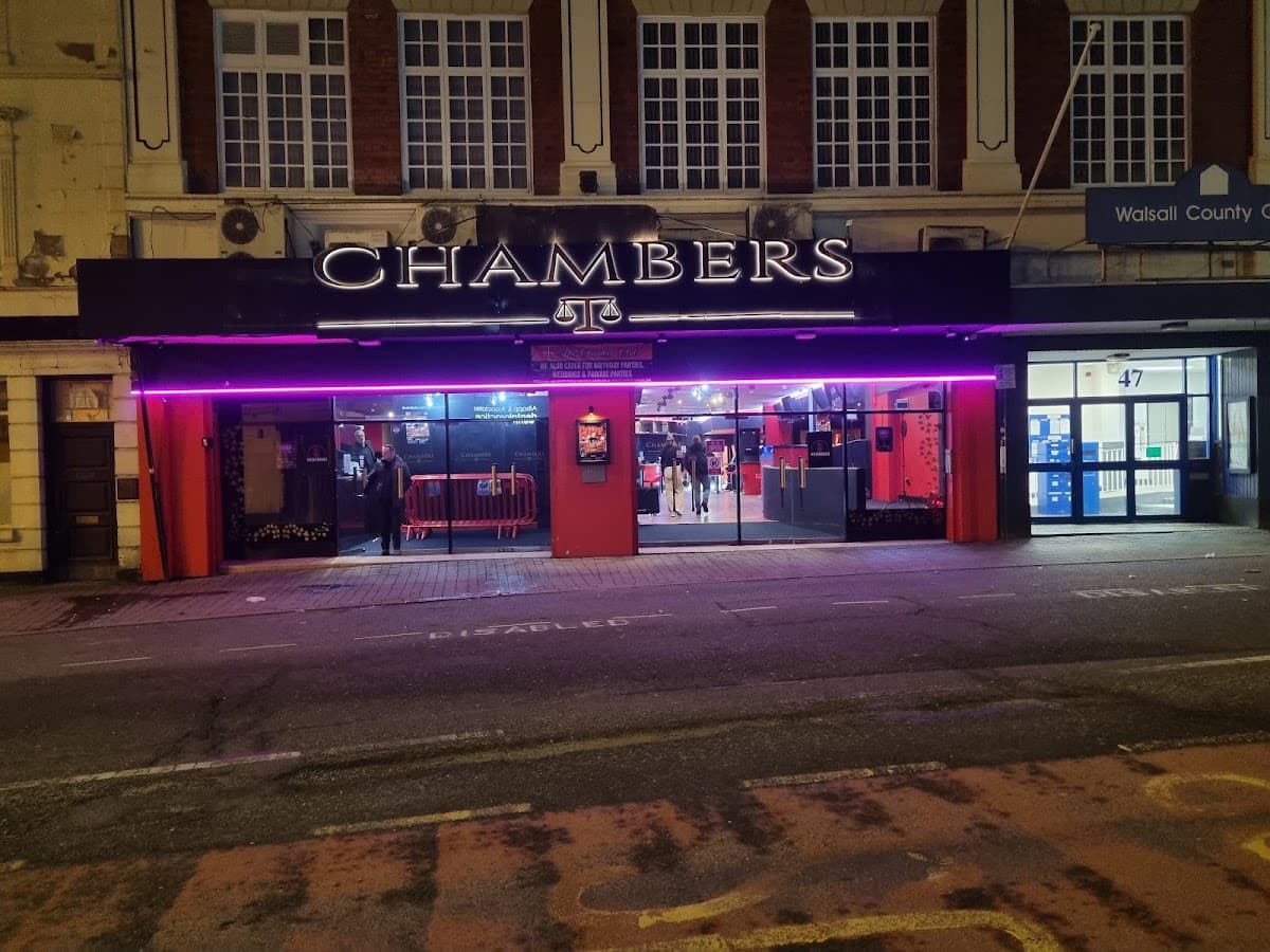 Chambers Nightclub Walsall & Venue Hire
