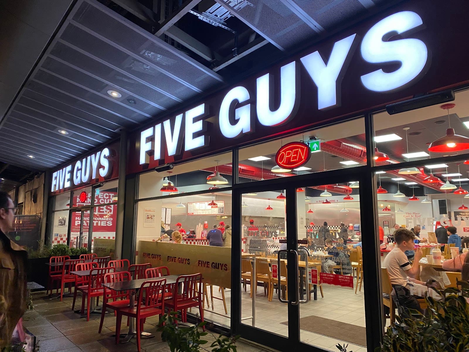 Five Guys Burgers and Fries Milton Keynes Xscape