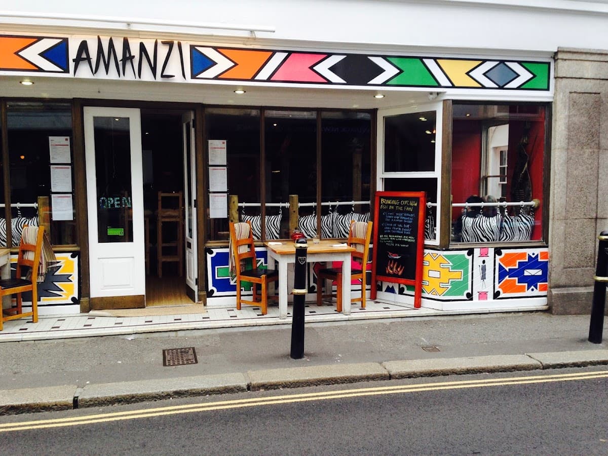Amanzi African Restaurant Falmouth