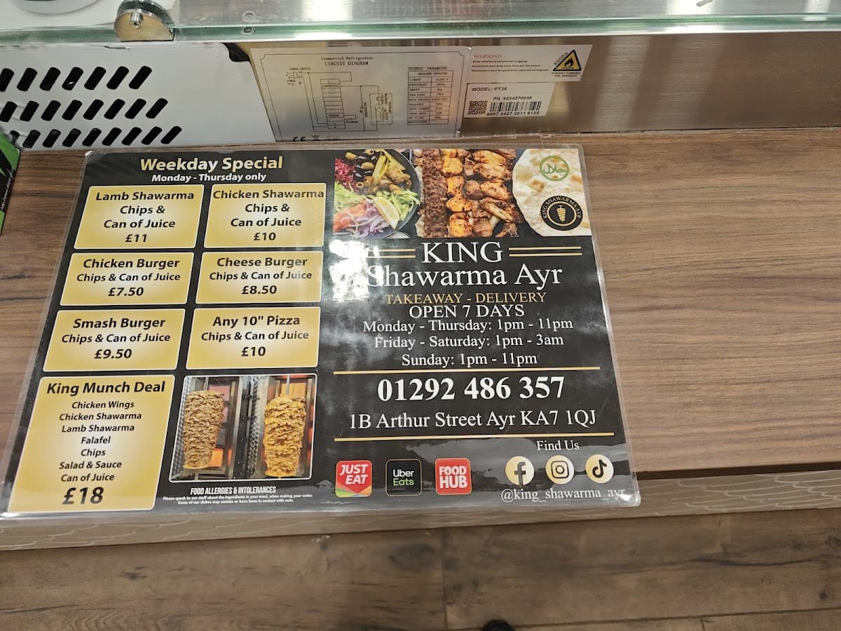 KING SHAWARMA AYR