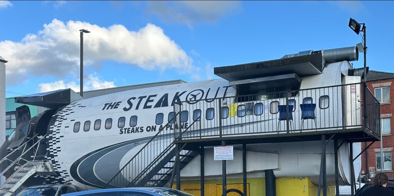 Steaks on a Plane