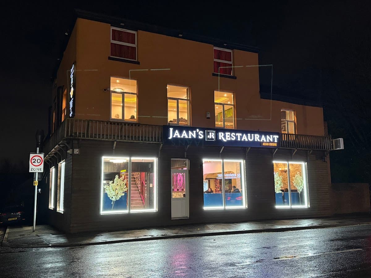 Jaan's Restaurant Preston