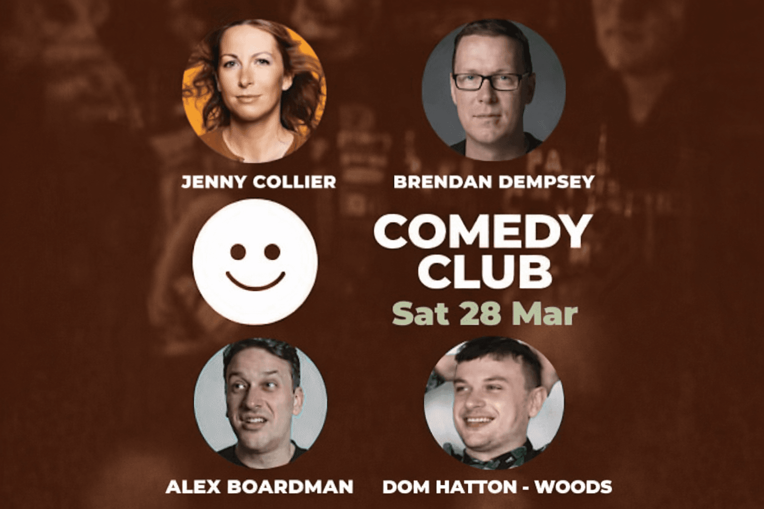 Comedy Club with Alex Boardman & Guests