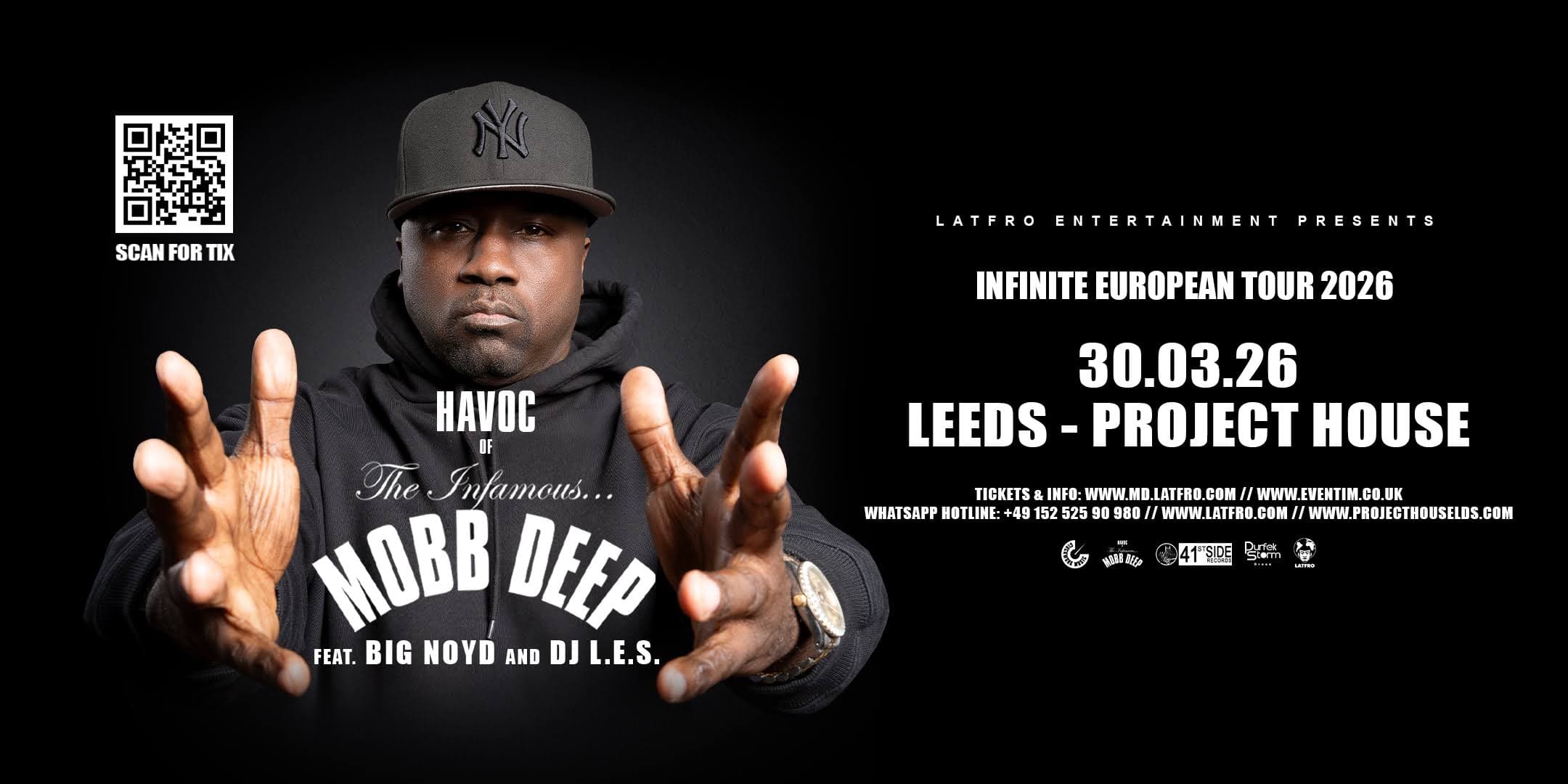 Mobb Deep Havoc feat. Big Noyd, DJ L.E.S. Live in Leeds